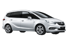 Van Hire Crowborough - Vauxhall Zafira 5 + 2 - Minibus hire Crowborough